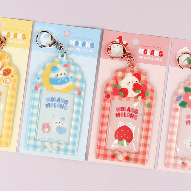 Molang - Random Photocard Key Holder