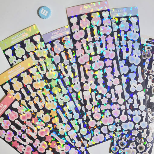 Promland - Cherry Keyring Sticker Set