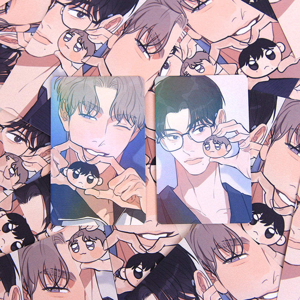 Runway Hit - Webtoon Card Tech 2-piece Set Photocards