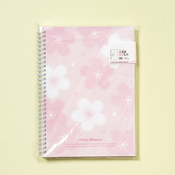Daiso - Whispers of Spring B5 Notebook 90 Sheets