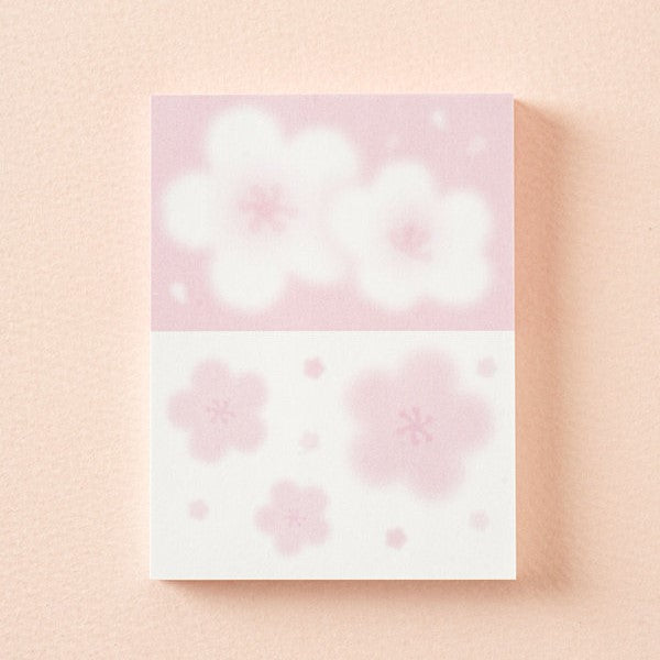 Daiso - Whispers of Spring Two Way Sticky Notes 70 Sheets