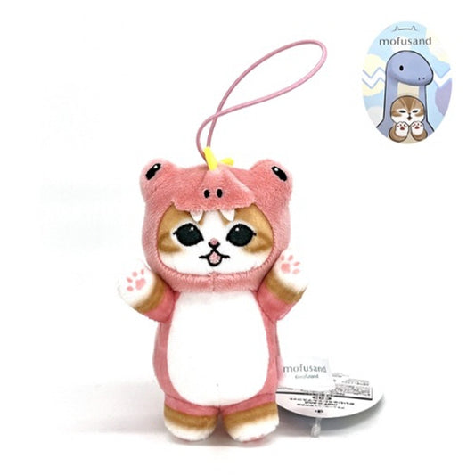 Mofusand - Muñeco de peluche con disfraz de tiburón gato (25 cm)