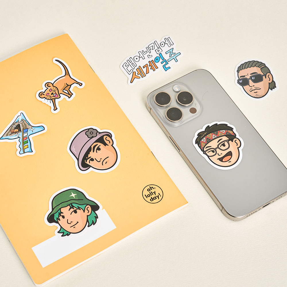 Adventure by Accident - Removable Sticker Pack