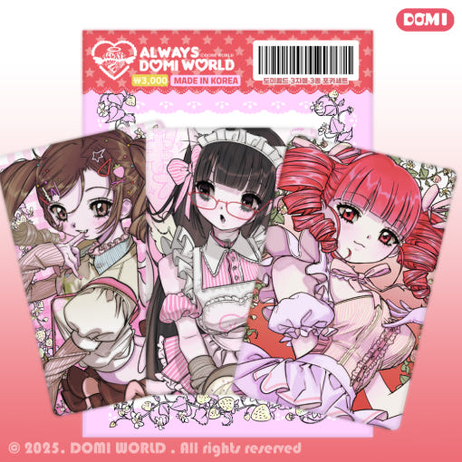 Domi World - 3 Sisters Photocard Set