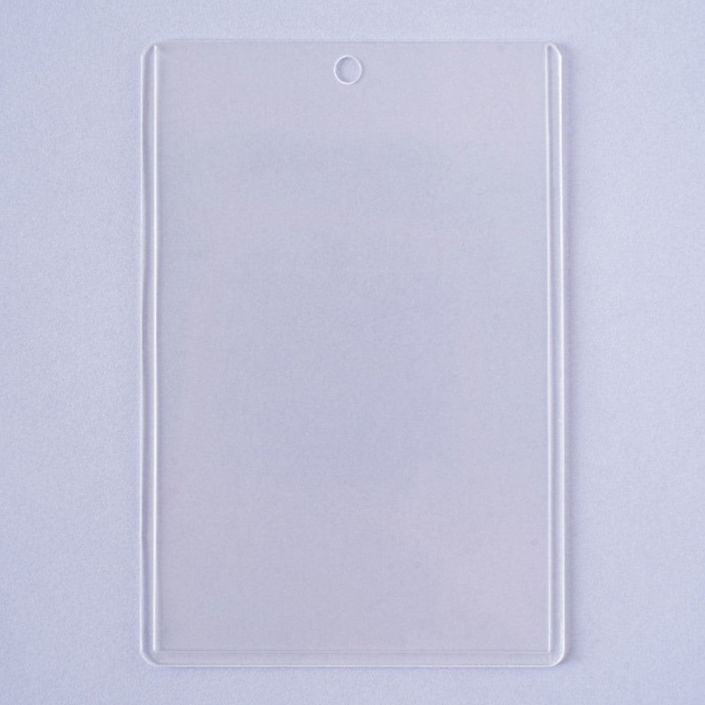 Daiso - Cadena de bolas Polku y cargadores superiores transparentes (4 unidades)