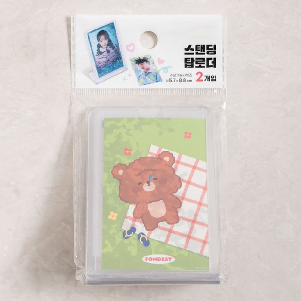 Daiso - Recoge 2 figuras de carga superior de pie