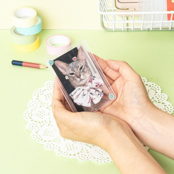 Daiso - Прозрачный мини-загрузчик сверху 10 шт.