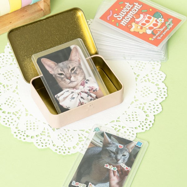 Daiso - Прозрачный мини-загрузчик сверху 10 шт.