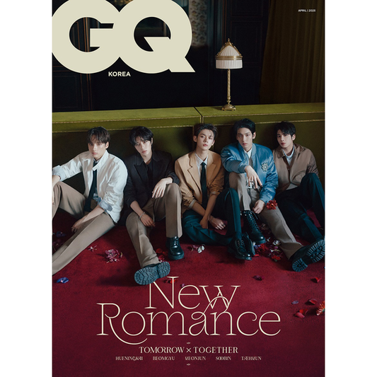 TOMORROW X TOGETHER (TXT) - Revista GQ Corea 2025.04 (Portada TOMORROW X TOGETHER)