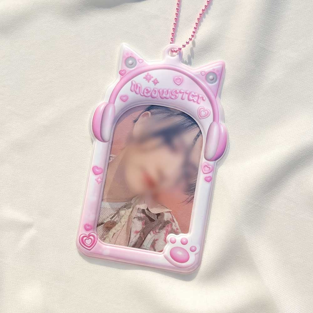 Ducky World - Meowstar Series Photocard Holder Keyring