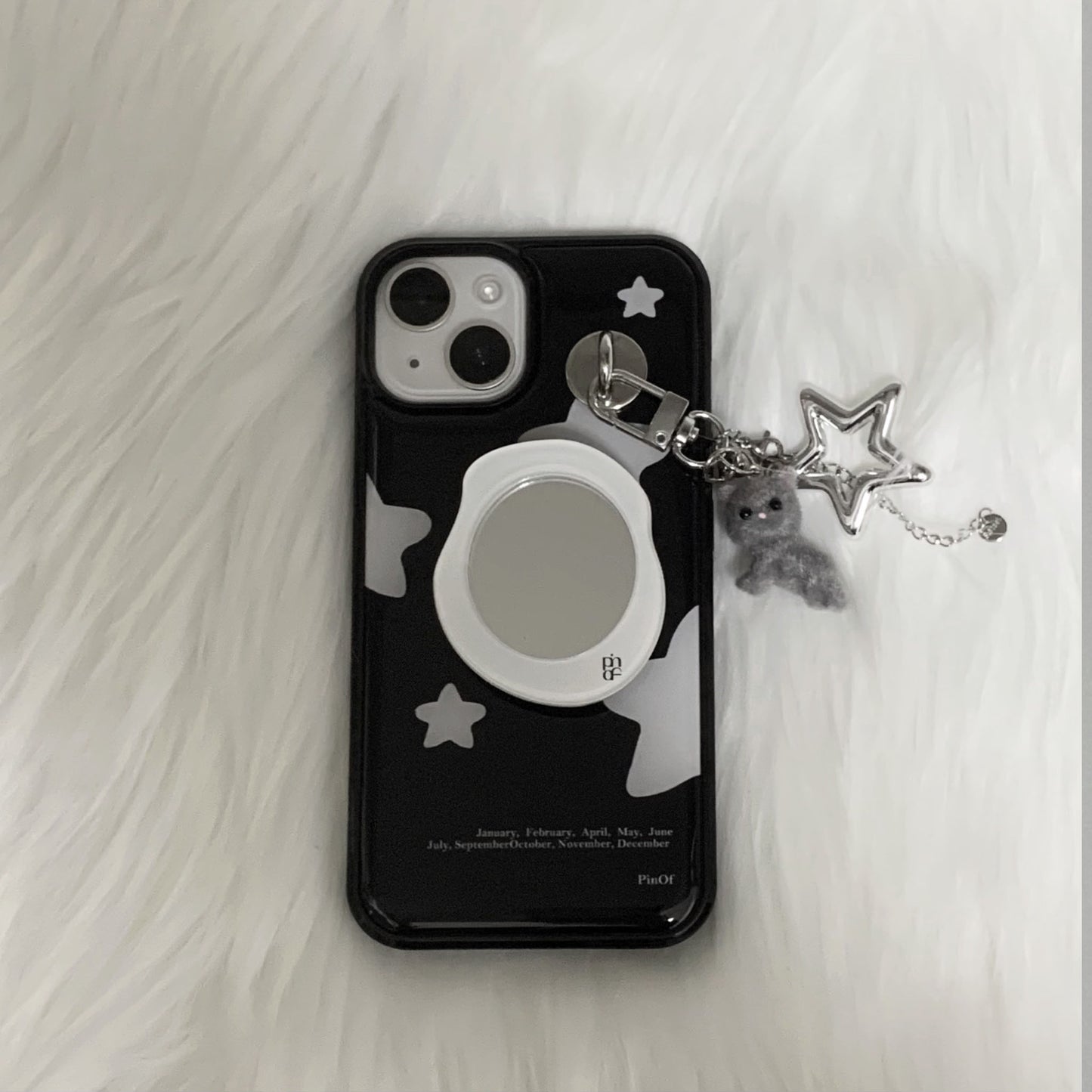 PinOf - Black Cat Keyring