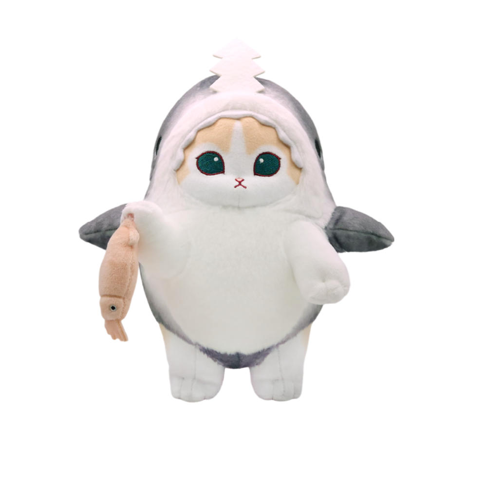 Mofusand - Cat Shark Costume Plush Doll (25cm)