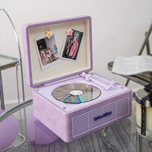 WhatPlus - C300 Portable Wireless Bluetooth CD Player