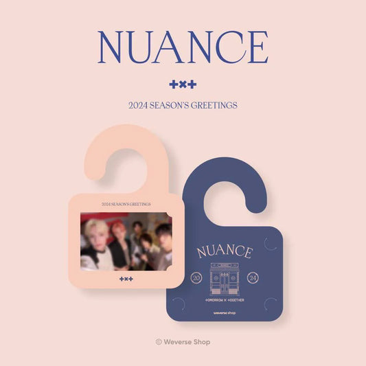 TOMORROW X TOGETHER (TXT) - 2024 Season's Greetings Nuance weverse POB