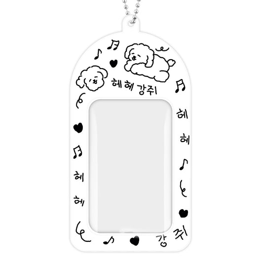 Llavero portatarjetas fotográficas de la serie Ducky World - Serie Animal