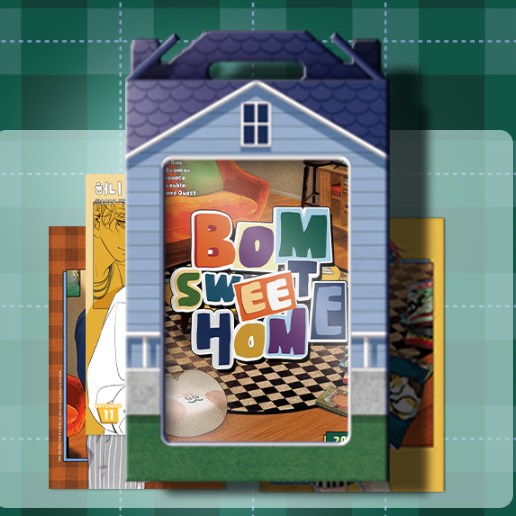 BOMTOON 2026 Season's Greeting BOM SWEET HOME