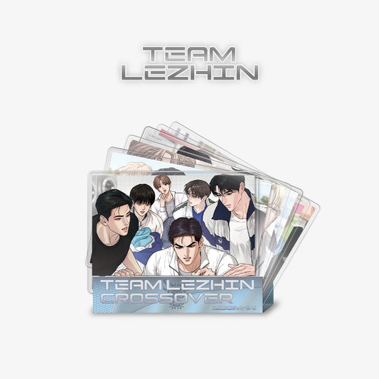 Team Lezhin - Crossover Athletes' village Acrylic Card Set Zoom In