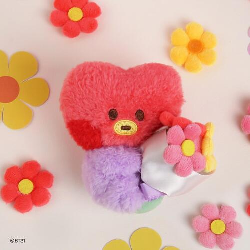 [Ready Stock] BT21 - Minini Doll Keyring [Bouquet]