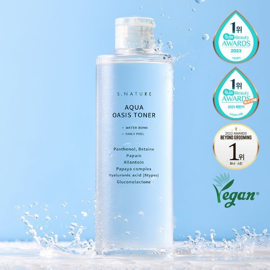 [ATEEZ YeoSang Pick] S.NATURE - Aqua Oasis Toner 300mL