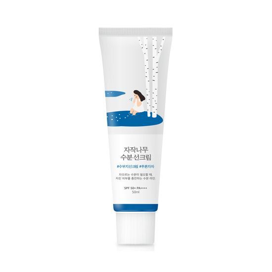ROUND LAB - Birch Juice Moisturizing Sunscreen 50ml (+Cleanser 20ml)