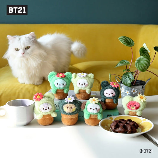 BT21 - Minini Plush Keyring [Green]