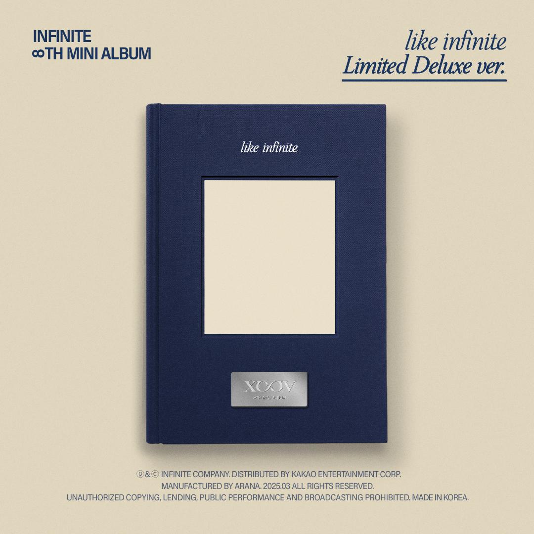 INFINITE - 8th Mini Album [LIKE INFINITE] (Limited Deluxe Ver.)