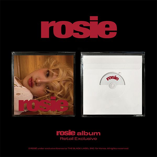 [Ready Stock] ROSÉ - first studio album 'rosie' (Retail Exclusive Ver.)