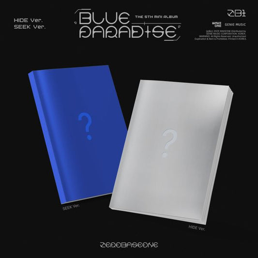 Zerobaseone - 5th Mini Album [BLUE PARADISE] (Random Ver.)