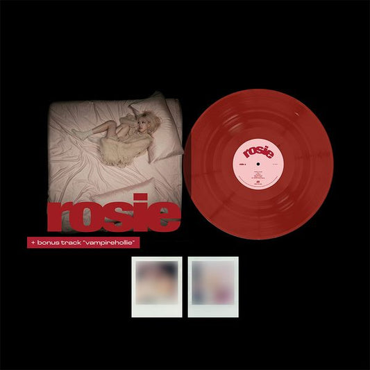 ROSÉ - First studio album "rosie" vinyl (vampirehollie edition red)