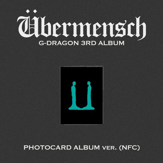 G-DRAGON - 3er álbum [Übermensch] (PHOTOCARD ALBUM ver.) (NFC)