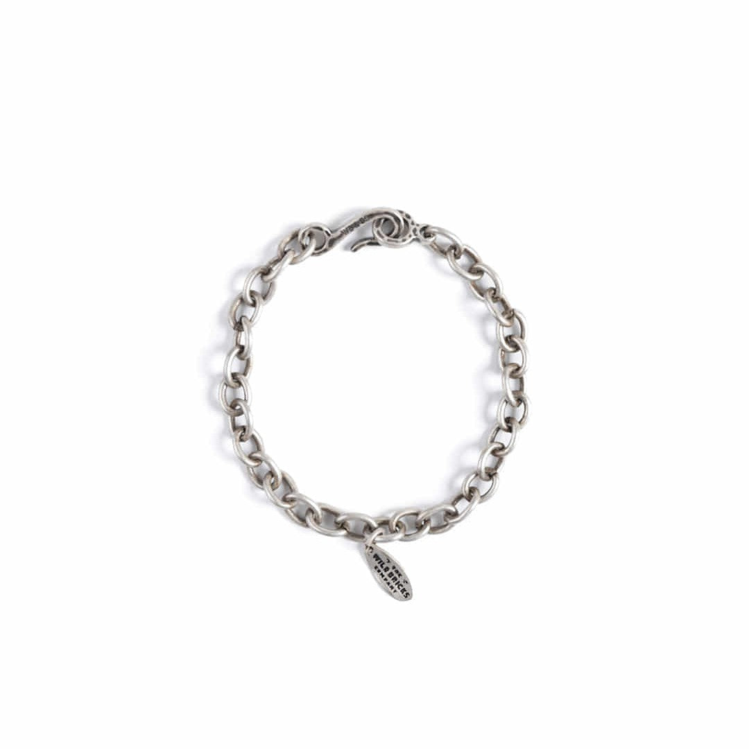 [TXT Choi Soo-Bin Pick] Wild Bricks - BD Link Chain Bracelet (Silver)