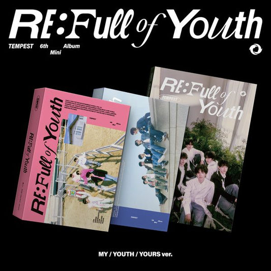 TEMPEST - 6to Mini Álbum [RE: Full of Youth] (Versión aleatoria)