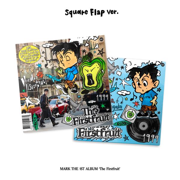 MARK NCT - 1er Álbum [The Firstfruit] (Versión Square Flap) (Versión aleatoria)
