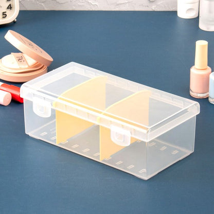 [Ready Stock] Daiso - Adjustable Divider Clear Case