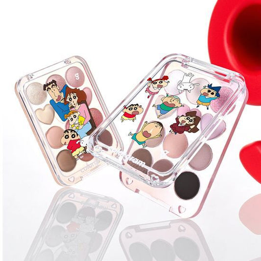 Colorgram X Crayon Shin Chan - Палитра теней для век Pin Point