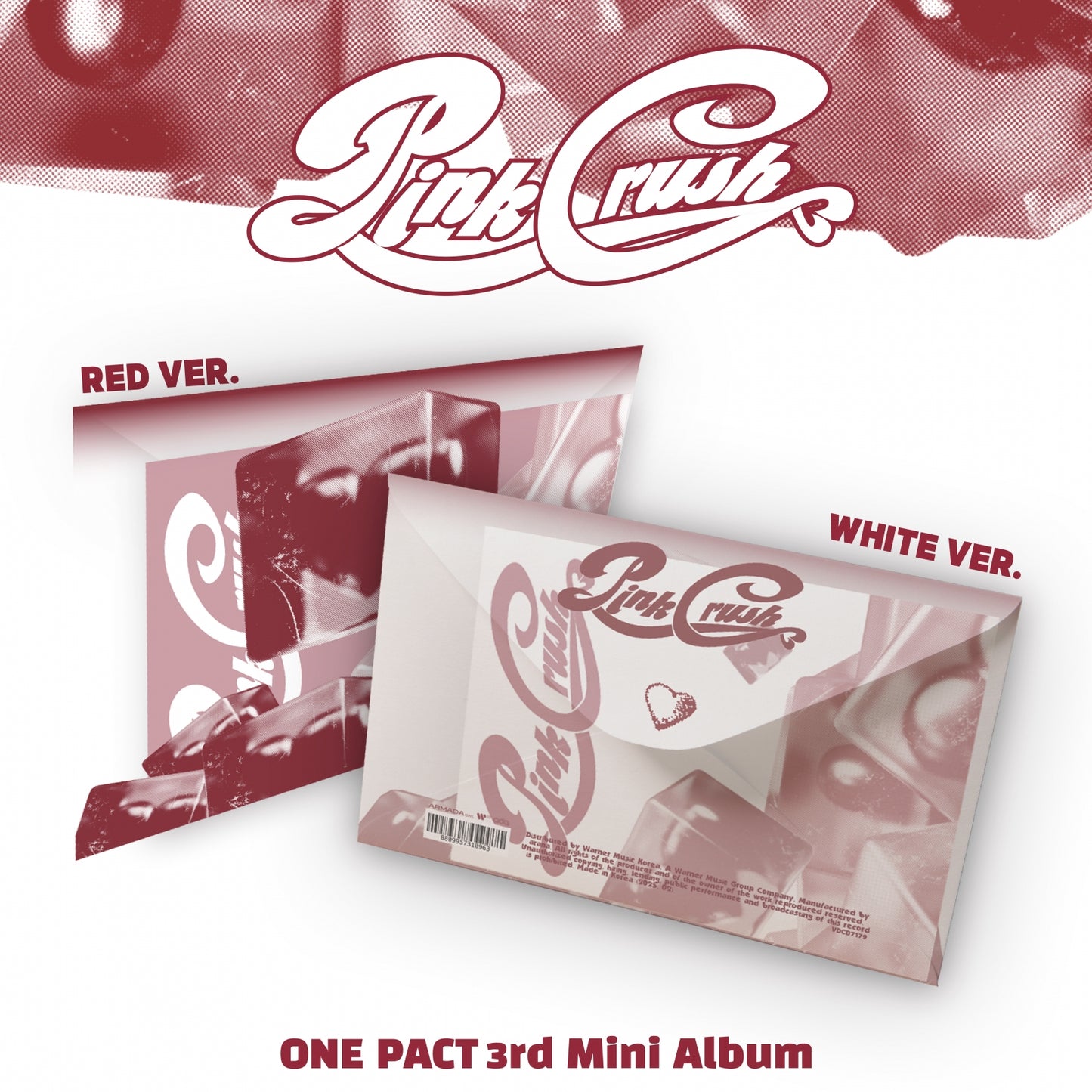 One Pact - 3rd Mini Album [PINK CRUSH] (Random Ver.)