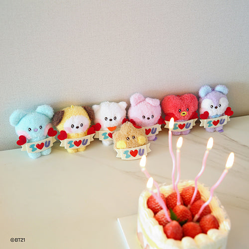 BT21 - Minini Doll Keyring [I Love U]
