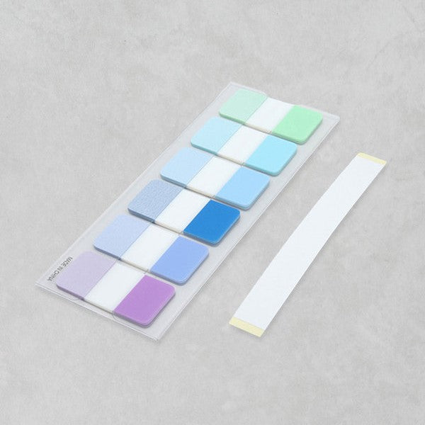 [Ready Stock] Daiso - Hard Film Index 6 Colors 72 Sheets