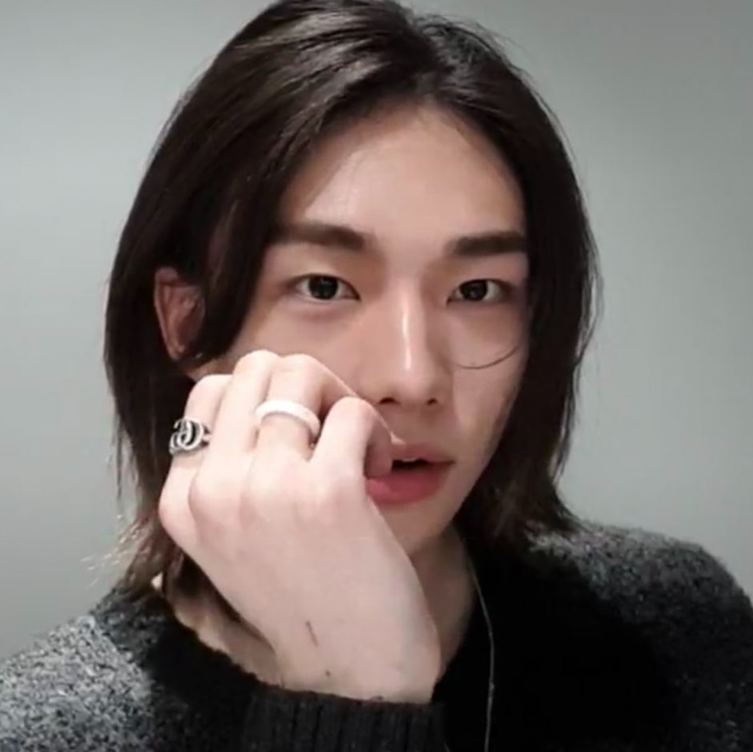 Stray Kids Ring HYUNJIN & FELIX Pick Homaica Ring 1+1 Acrylic Ring