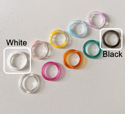 Stray Kids Ring HYUNJIN & FELIX Pick Homaica Ring 1+1 Acrylic Ring