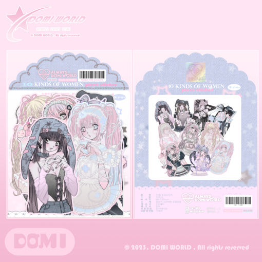 Yondo - Milky Heart Illust Lab Наклейка Книга 2