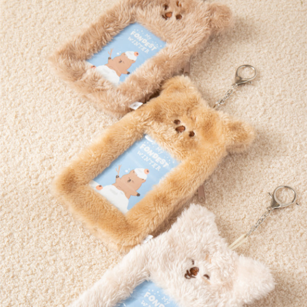 Daiso -  Animal Photocard Holder Keyring