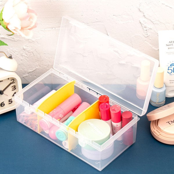 [Ready Stock] Daiso - Adjustable Divider Clear Case