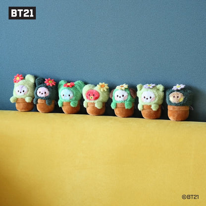 BT21 - Minini Plush Keyring [Green]