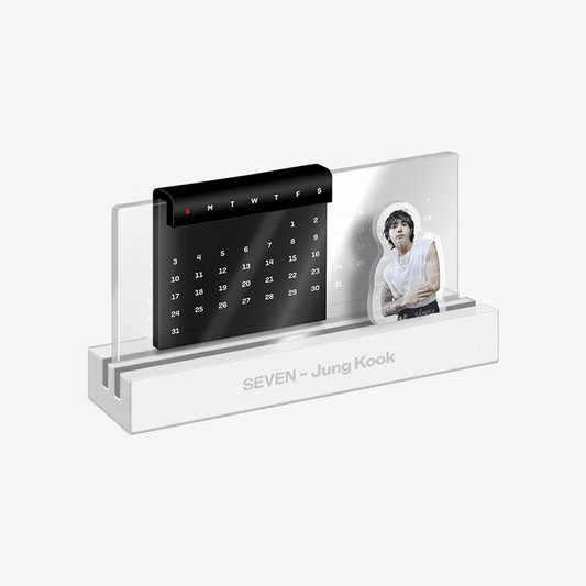 Jung Kook BTS - Acrylic Stand Calendar