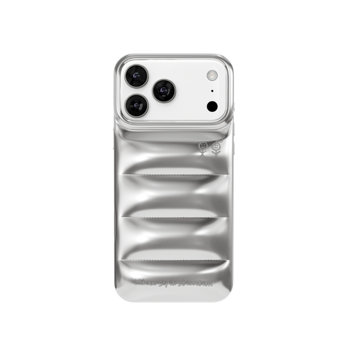 [aespa NINGNING] URBAN SOPHISTICATION THE PUFFER CASE® - CHROME.