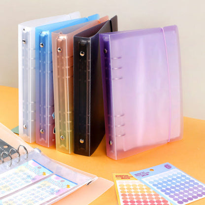 WANNATHIS - A5 6 Ring Sticker Binder Set