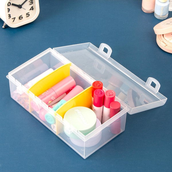[Ready Stock] Daiso - Adjustable Divider Clear Case