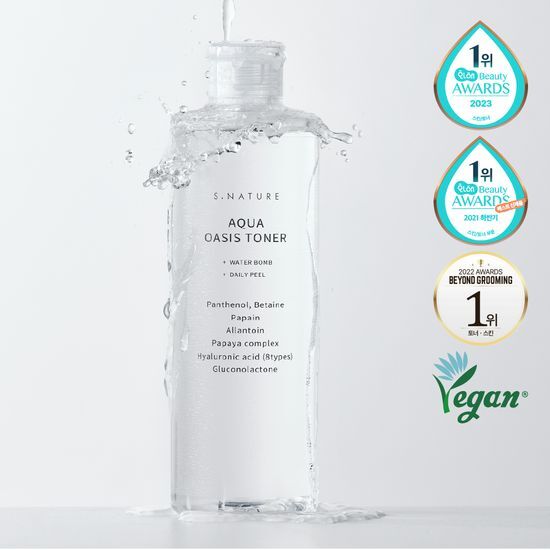 [ATEEZ YeoSang Pick] S.NATURE - Aqua Oasis Toner 300mL