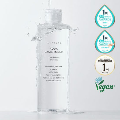 [ATEEZ YeoSang Pick] S.NATURE - Aqua Oasis Toner 300mL